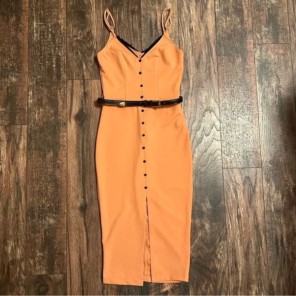Zara Dresses & Skirts - Zara basic fashion wiggle style sleeveless dress size 6P NWOT